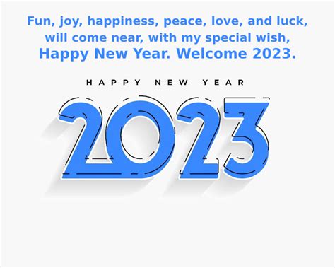 Welcome 2023 Heartfelt Happy New Year Wishes Images Facebook And