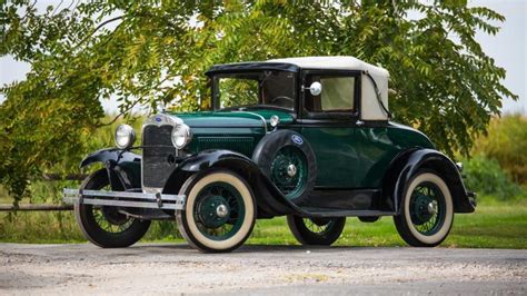 1930 Ford Model A Rumble Seat Sport Coupe Value Price Guide