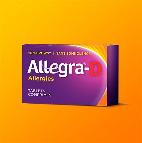 Allegra D 12 Hour Allergy Nasal Congestion Tablets 30 Caplets [healt — Myshopville