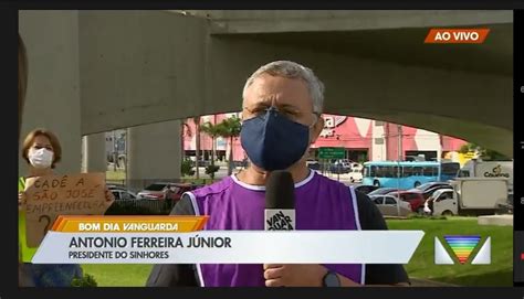 Sinhores Participa De Protesto Contra A Fase Vermelha Em S O Jos