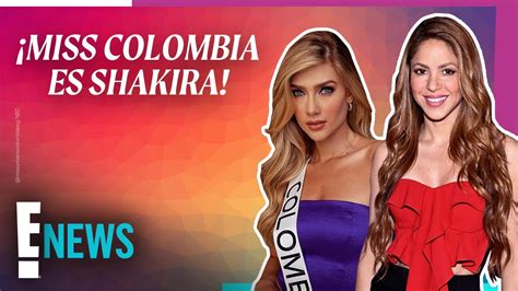 Miss Colombia Se Transform En Shakira Durante El Miss Universo