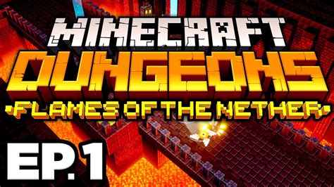 NETHER WASTES SPINBLADE Minecraft Dungeons Flames Of The Nether