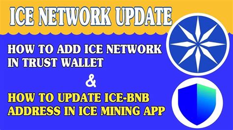 Ice Mining App Update How To Update Ice Bnb Address How To Add Ice