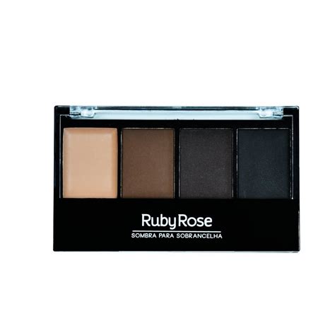 Paleta De Sombras Ruby Rose Para Sobrancelha Primer Nova Era