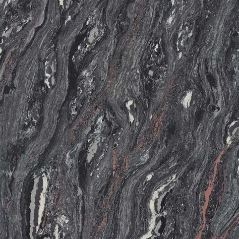 Johnson Marbonite Arnava Black Polished Vitrified Tiles Size 2x2 Feet