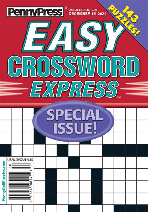 Dell All Easy Crosswords Penny Dell Puzzles