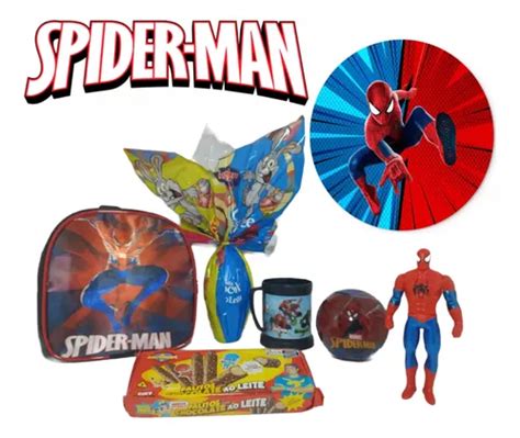 Ovo De Páscoa Infantil Homem Aranha Kit Exclusivo Promoção MercadoLivre