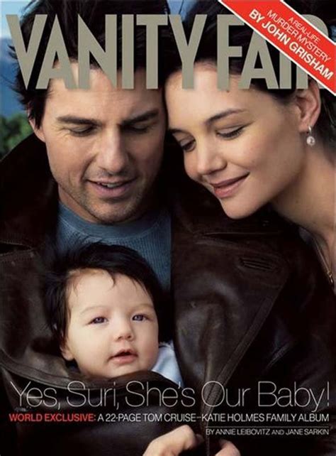 Loved This Shoot Tom Cruise Tom Cruise And Suri Vanity Fair Covers