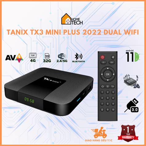 Android Tv Box Tx Mini Plus Dual Wifi Bluetooth Android