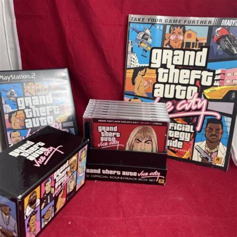 Grand Theft Auto Vice City Official Soundtrack Cd Box Set Discs