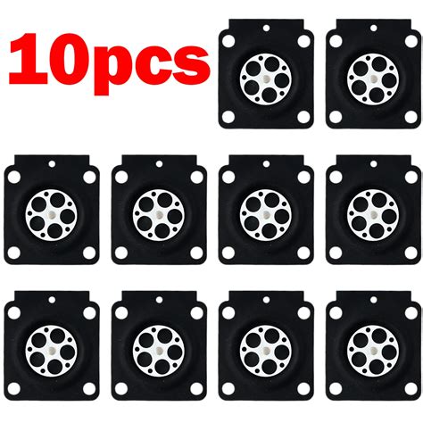 10pcs Carburetor Metering Diaphragm Gaskets Carburetor Repair Rebuild