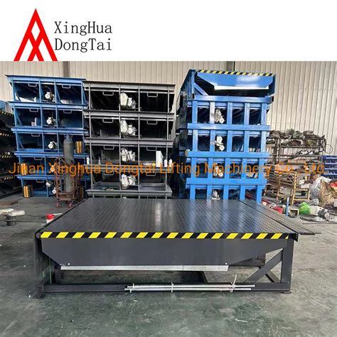 6t Steel Hydraulic Dock Leveler Material Ramps Forklift Leveler For