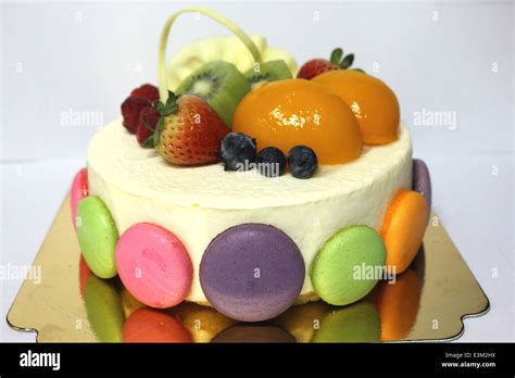 A fruit cake yummy Stock Photo - Alamy