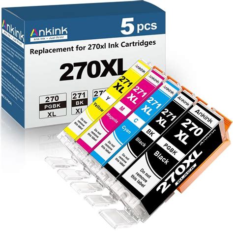 Amazon Ankink Compatible Canon Ink Cartridge PGI 270XL CLI 271XL