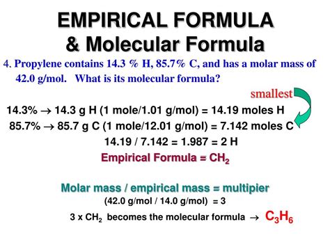 Ppt Empirical Formula Powerpoint Presentation Free Download Id 662576