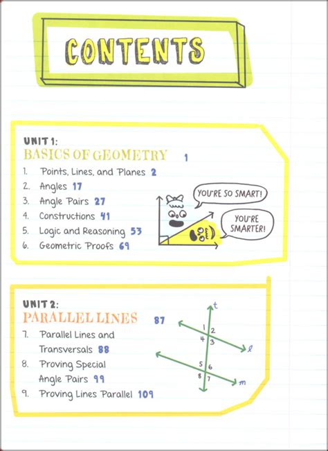 Everything You Need to Ace Geometry in One Big Fat Notebook | Workman Publishing Company ...