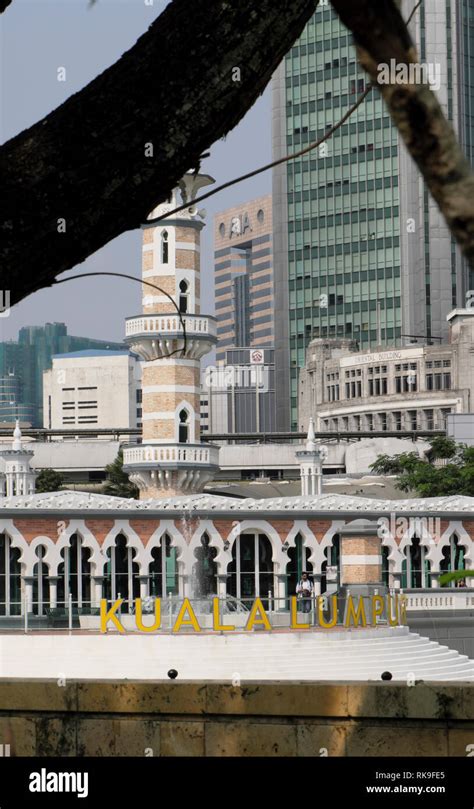 Jamek Mosque Officially Sultan Abdul Samad Jamek Mosque Malaysia Stock