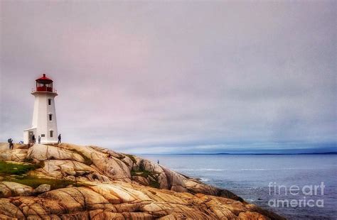 Peggys Point Lighthouse Photograph By Mary Capriole Fine Art America