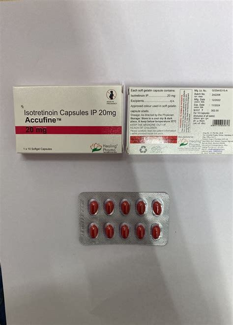 Finished Product Isotretinoin Accufine Mg At Rs Stripe In Nagpur