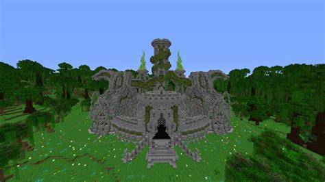 Jungle Temple Minecraft Map