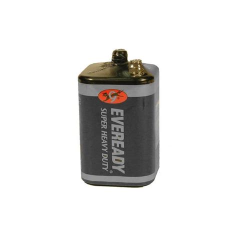 Energizer Eveready Super Heavy Duty Carbon Zinc 6V Lantern Battery