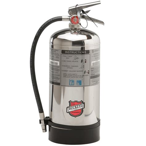 Buckeye 6 Liter Class K Wet Chemical Fire Extinguisher Rechargeable