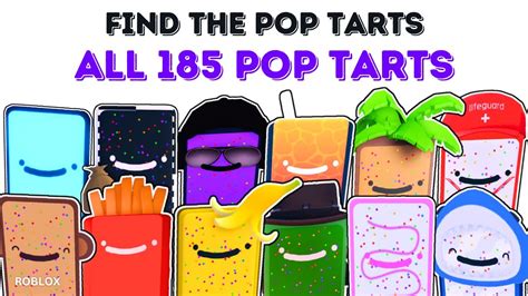 How To Find All Pop Tarts In Find The Pop Tarts Roblox Youtube