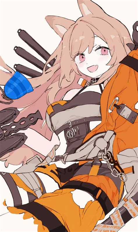 アークナイツ「ケオベ アークナイツ 明日方舟 」もちしくのイラスト