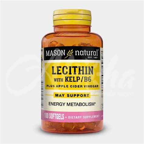 Lecithin With Kelp B Plus Apple Mason Natural Aloha Natura