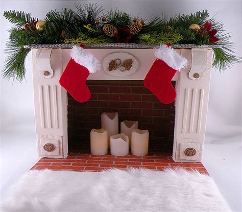 Easy Diy Mini Faux Fireplace Diy Cardboard Fireplace Gina Tepper