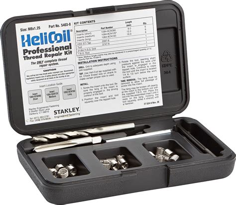 Helicoil Mro Kit M X F R Amazon Co Uk Diy Tools