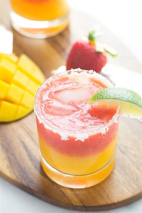 Fresh Strawberry Mango Margaritas Making Thyme For Health