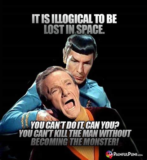 Spock Star Trek Jokes Vulcan Humor Illogical Puns