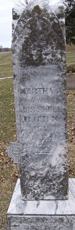 Martha Jane Bragg Shull Find A Grave Memorial