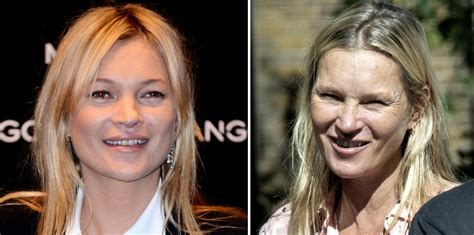 A Quasi Anni Kate Moss Inizia A Mostrare I Segni Del Tempo Lo