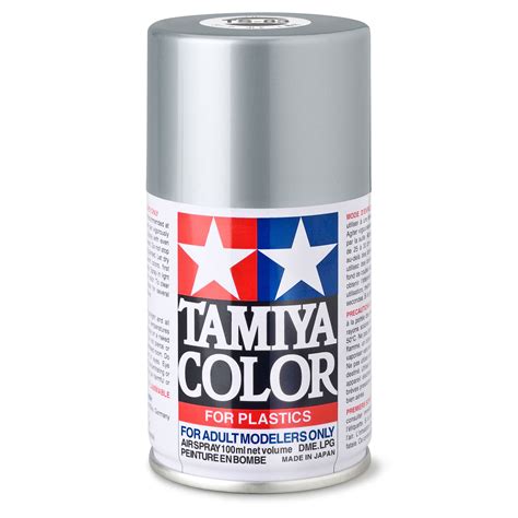 Tamiya Ts 83 Metallic Silber Glänzend 100ml Sprayfarbe Kunstharz