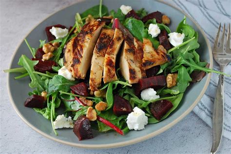 Easy Beet Salad With Feta And Walnuts Amee S Savory Dish