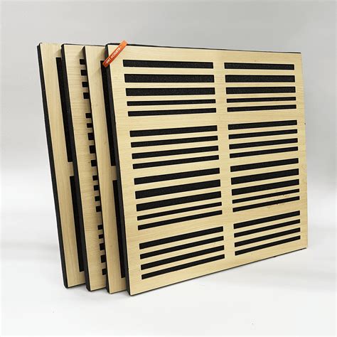 Buy Soundaxe Pc Linear Wooden Acoustic Panel Sound Diffuser For