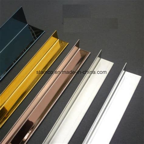 China Stainless Steel T Shape I Shape Metal Tile Trim Flooring