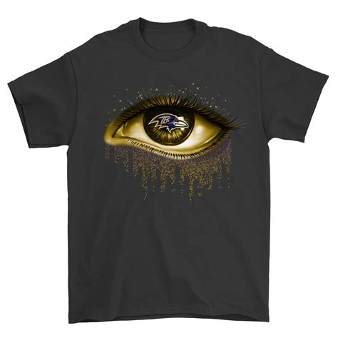 Yellow Eye Baltimore Ravens T-Shirt - TeeNaviSport