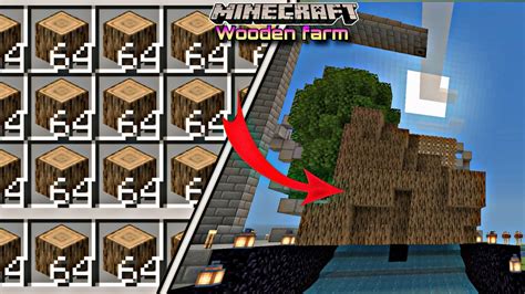 Simple Automatic Tree Farm In Minecraft Tutorial Youtube