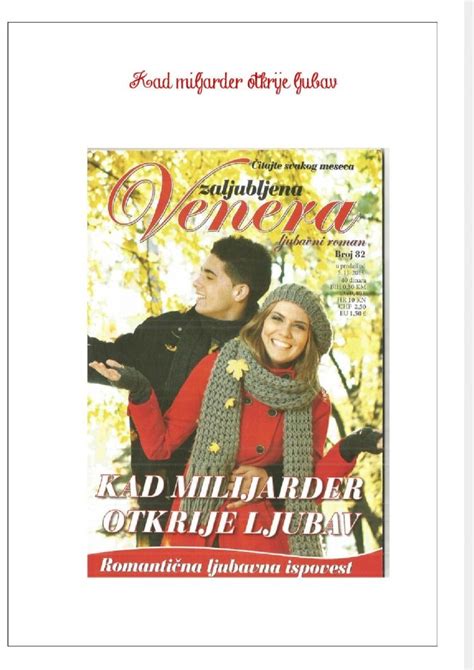 Pdf Kad Miljarder Otkrije Ljubav Dokumen Tips