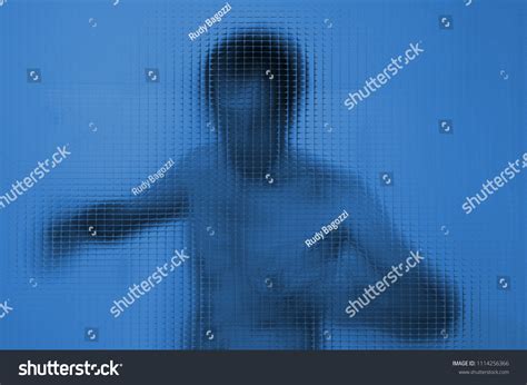 Male Nude Figure Plastic Pose Behind Stock Photo 1114256366 Shutterstock