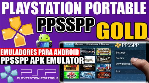 Hola PPSSPP GOLD El Mejor Emulador De PSP Para ANDROID Regresa Con