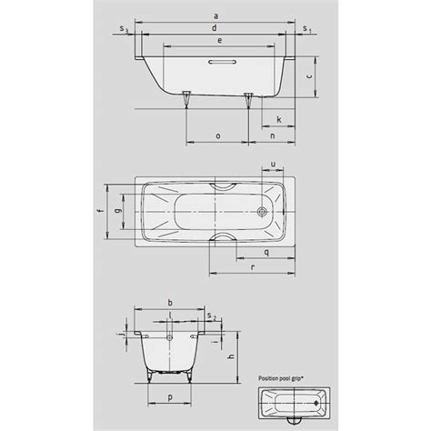 Kaldewei Cayono 1500mm X 700mm Single Ended Bath Sanctuary Bathrooms