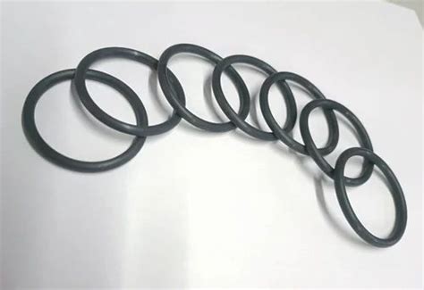 Black Silicone Rubber O Ring For Used To Seal Fluids 80 Shore A At Rs