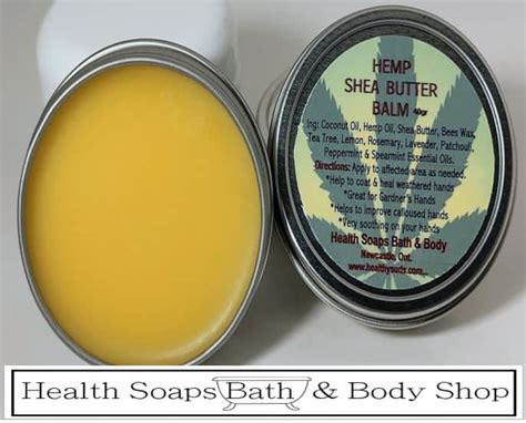 Hemp Shea Butter Balm For Problematic Hands 40gr Health Soaps Bath And Body