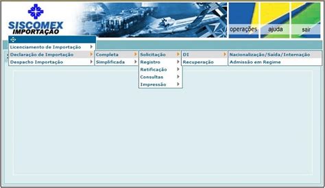 Como consultar o Canal de Parametrização e o Status da DI no Siscomex