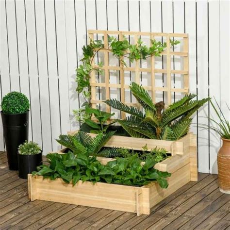 Outsunny 3 Tier Garden Planters 845 870v00nd Trading Depot