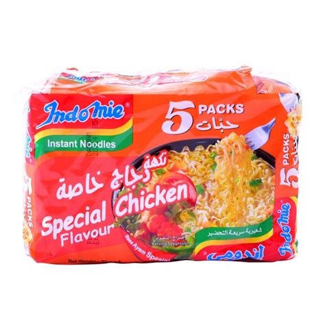 Indomie Instant Noodles Special Chicken Flavour 75g X 5pcs